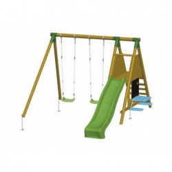 Aire De Jeux Avec Toboggan Mauna Loa Academy Masgames Ma700022