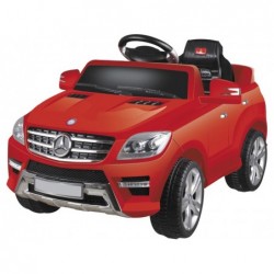 Voiture tout-terrain alimentée par batterie Mercedes Benz en blanc ou rouge