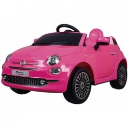 Voiture à batterie 6V télécommandé Fiat 500