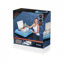 Matelas Gonglable de 75x59x15 cm. Hidroforce Chill N’Sip Cooler Bestway 43420 | Piscineshorssolweb