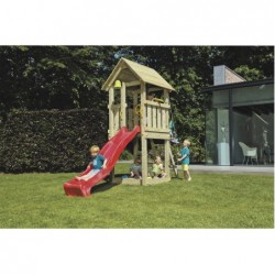 Aire De Jeux Avec Toboggan Kiosk Masgames Ma801101