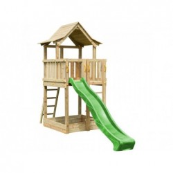 Parc enfant Pagoda L avec Balançoire Individuelle de Masgames MA811611