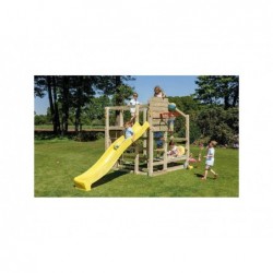 Aire De Jeux Avec Toboggan Crossfit Masgames Ma802901