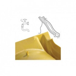 Rampe de toboggan vert citron pour une hauteur de 1,2 m. Masgames MA604169 | Piscineshorssolweb