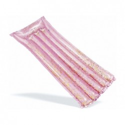 Matelas Gonflable 170x53 Cm. Rose Avec Paillettes Intex 58720