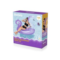 Hippocampe gonflable 170x120 cm. Bestway 41505 | Piscineshorssolweb