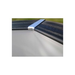 Liner gris pour piscines en composite 326x326x96 cm. Gre SPCOR28G | Piscineshorssolweb