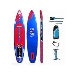 Coasto Turbo Planche de Padelsurf gonflable 381x76x15 cm | Piscineshorssolweb