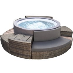 Groupe de 5 meubles de spa NetSpa Vita Premium 160