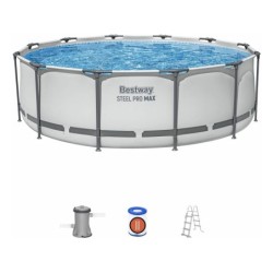 Piscine Hors Sol Tubulaire Bestway 56418 366 X 100 Cm
