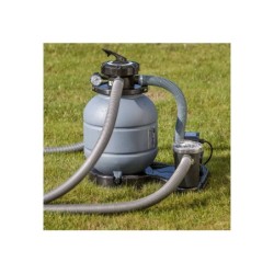 Piscine ronde aspect anthracite Dream Pool série Anthracite 460 x 120 cm Gre KIT460GY | Piscineshorssolweb