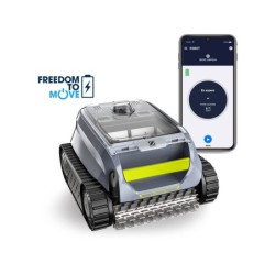 Robot nettoyeur de piscine Zodiac OF 4220 iQ Freedom pour piscines enterrées et hors sol Gre WR000636 | Piscineshorssolweb