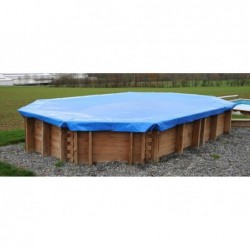 Bâche D’hiver Pour Piscine De 712 X 482 Cm Gre 779537