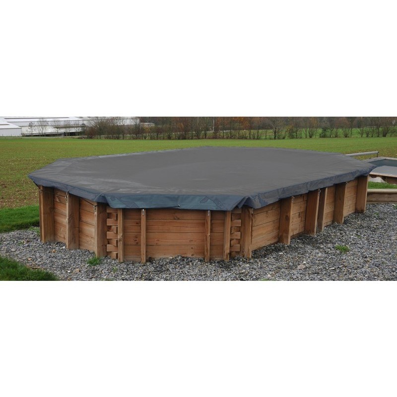 Bâche De 565x368 Cm. Isotherme Pour Piscine Gre Cv790206