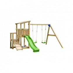 Aire De Jeux Avec Double Balançoire Mini Cascade Masgames Ma811521
