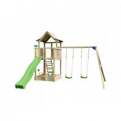 Aire De Jeux Avec Double Balançoire Pagoda Xl Masgames Ma821601