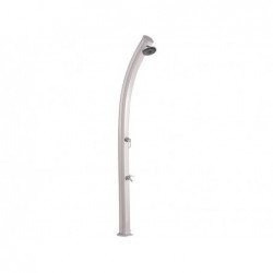 Douche Solaire Peinture Inoxidable 233 Cm En Aluminium Avec Rincepieds Jolly