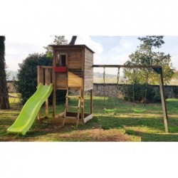 Aire De Jeux Avec Balançoires Double Taga Masgames Ma700305